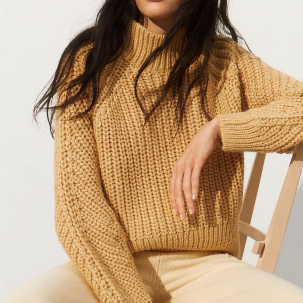 Yellow sweater